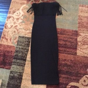Adorable fringe top tube dress